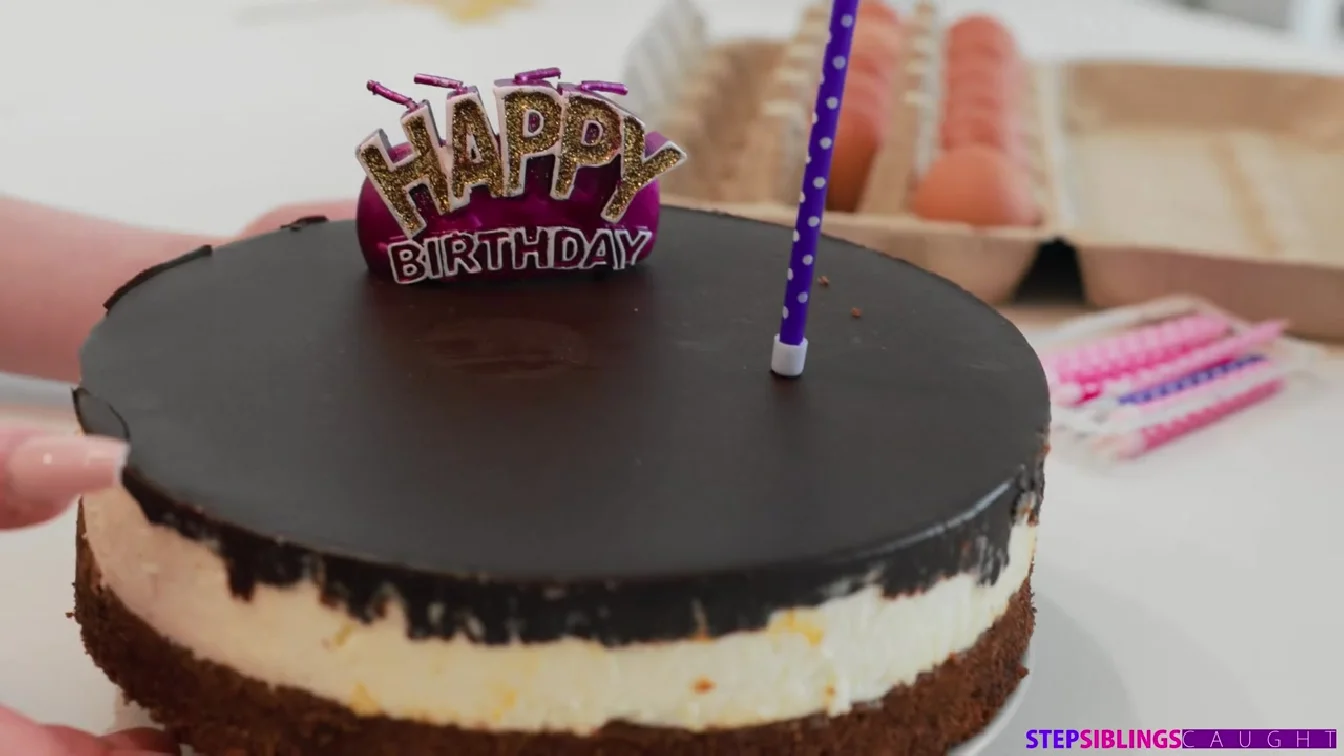 Preview of StepSiblingsCaught Maya Lace Stepbrothers Birthday Cum XXX